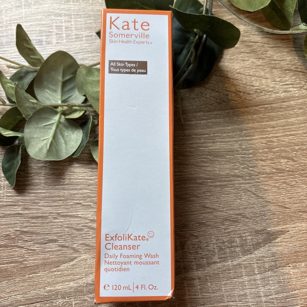 NIB Kate Somerville Exfolikate Cleanser Daily Foaming Wash 4.0 FL OZ/ 120 ML